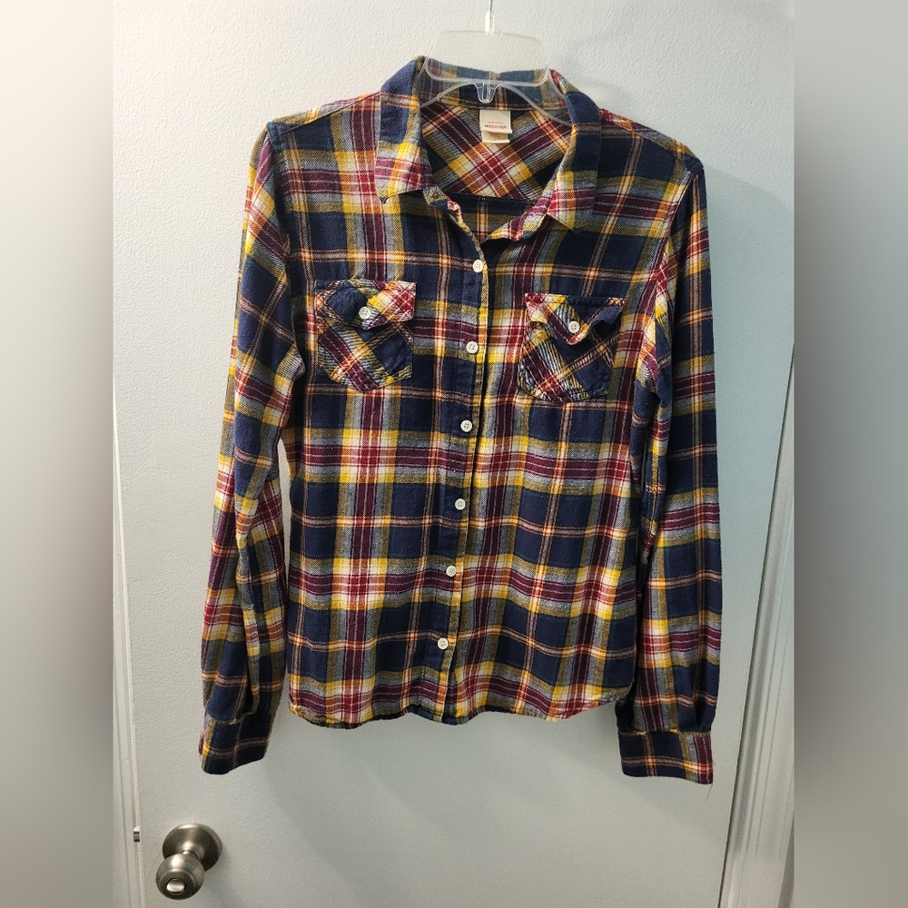 Mossimo Supply Company Large Cotton flannel Long Sleeve